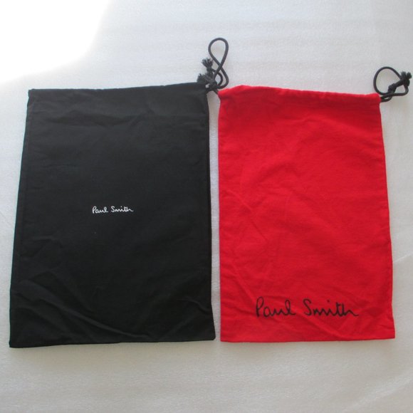BUNDLE OF 2 PAUL SMITH DRAWSTRING DUST BAGS - Picture 2 of 4